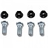 [해외]MOOSE HARD-PARTS 너트&스터드 키트 앞바퀴와 뒷바퀴 85-1018 9140990084 Black / Silver