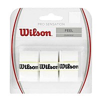 [해외]윌슨 테니스 오버그립 프로 Sensation 3 단위 12574738 White