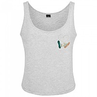 [해외]MISS TEE Kicks Love Emb 민소매 티셔츠 140973958 Heather Grey