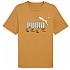[해외]푸마 반소매 티셔츠 Graphics Sneaker 141020575 Ginger Tea