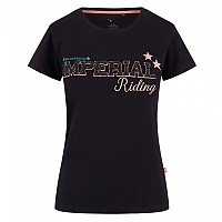 [해외]IMPERIAL RIDING 반소매 티셔츠 Fancy2 141037409 Black