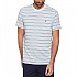 [해외]ORIGINAL PENGUIN 반소매 티셔츠 Coolmax Ao Jacquard Stripe 140959551 Bright White