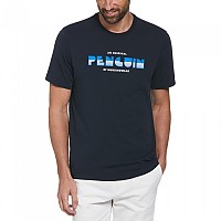[해외]ORIGINAL PENGUIN 반소매 티셔츠 Graphic Hi Def Degrade 로고 140959643 Dark Sapphire