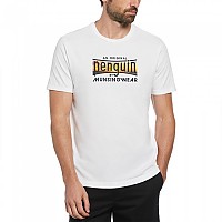 [해외]ORIGINAL PENGUIN 반소매 티셔츠 져지 Graphic Sunset 로고 140959682 Bright White