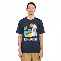 [해외]엘레먼트 롱 Beach Worldwide 반팔 티셔츠 140685693 Eclipse Navy