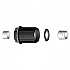 [해외]MAHLE SMARTBIKE SYSTEMS Shimano 마이크로 스플라인 알루미늄 프리허브 바디 X20 1141015308 Black / Silver