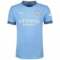 [해외]푸마 반소매 티셔츠 Manchester City FC Home Authentic 3140940182 Team Light Blue / Marine Blue