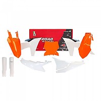 [해외]RTECH 플라스틱 키트 KTM 450 SX-F 2023-2025 9141066625 Black / White / Orange