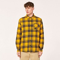 [해외]오클리 APPAREL Podium Plaid Flannel 긴팔 셔츠 9139742980 Amber Yellow / Black Check