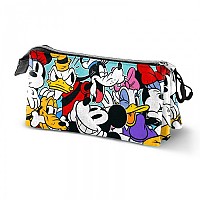 [해외]DISNEY 필통 Mickey Mouse Squares Triple Fan 2.0 14139857015 Multicolor