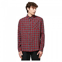 [해외]오클리 APPAREL Podium Plaid Flannel 긴팔 셔츠 14138143979 Red / Black Check