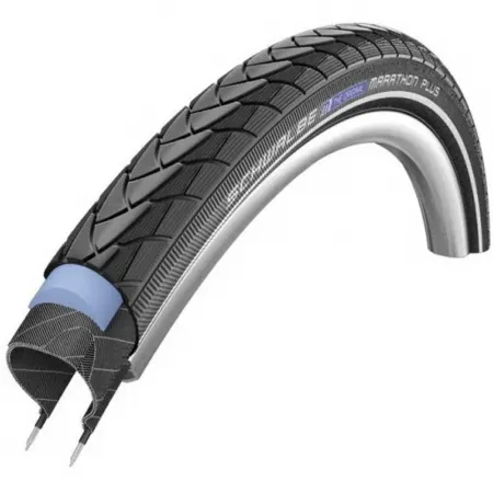 SCHWALBE Marathon Plus Performance SmartGuard 26in x 47 도시의 견고한 자전거 타이어 3140558832