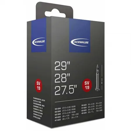 SCHWALBE SV19 Freeride Presta 60 mm 내부 튜브 3140606927