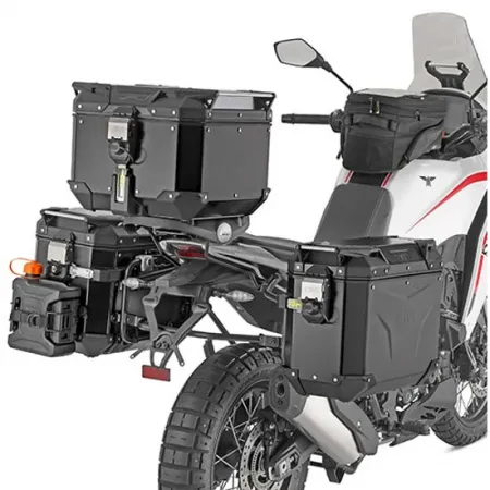 기비 모노키 Cam-사이드 Moto Morini X-Cape 사이드 케이스 장착 4143341844