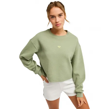 록시 Rise & Vibe Textured 스웨트셔츠 9142774997