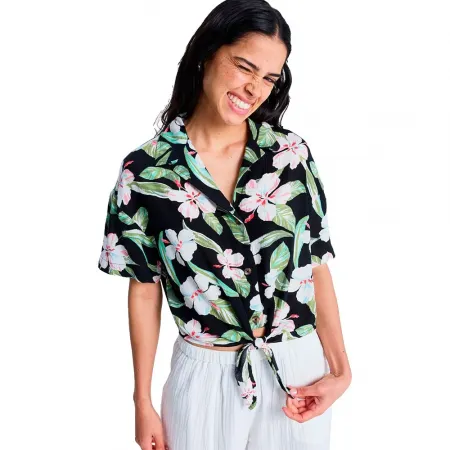 록시 Salty Sweet Printed 반팔 셔츠 9142775005