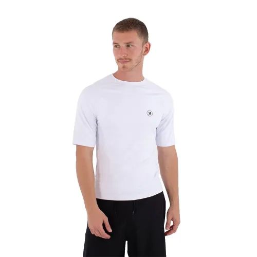 헐리 Slim Fit Icon Circle 반팔 래쉬가드 9142893553