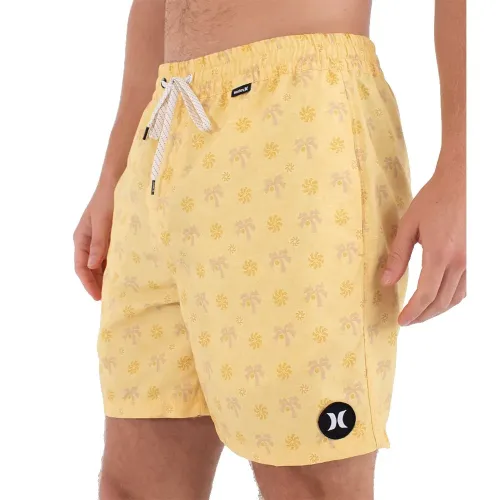 헐리 Volley Icon Printing Press Coconut 수영 반바지 9142893611