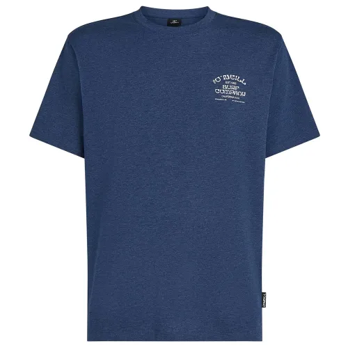 오닐 Melange Chest Print 반팔 티셔츠 9142900238