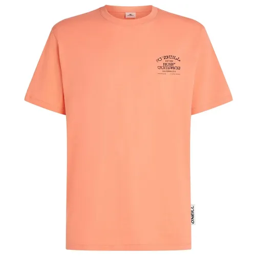 오닐 Melange Chest Print 반팔 티셔츠 9142900239