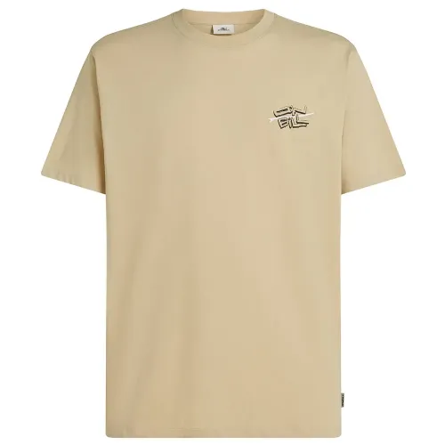 오닐 Retro Back Print 반팔 티셔츠 9142900456