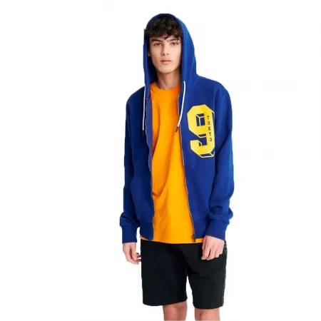 슈퍼드라이 Collegiate 클래식 풀지퍼 스웨터 137403538