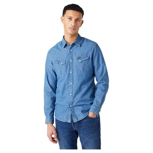 랭글러 Western 긴팔 셔츠 137617789