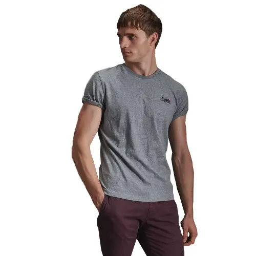 슈퍼드라이 Orange Label 빈티지 엠브로이더드 반팔 티셔츠 137622388