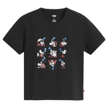 리바이스 ?Disney Mickey Minnie Goofy 반팔 티셔츠 137870354