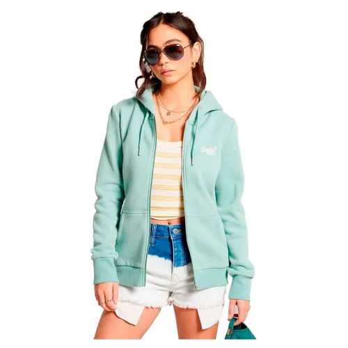 슈퍼드라이 Orange Label Classic 풀지퍼 스웨터 137907917