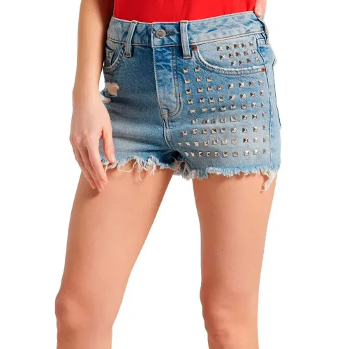 슈퍼드라이 스키니 Hot 데님 반바지 137908751