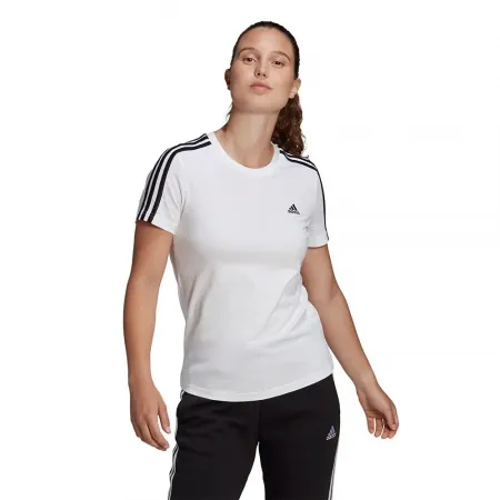 아디다스 에센셜 Slim 3 Stripes 반팔 티셔츠 137926339