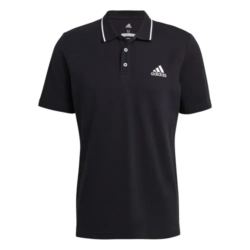 아디다스 Aeroready 에센셜 Pique Small Logo 반팔 폴로 셔츠 137926814