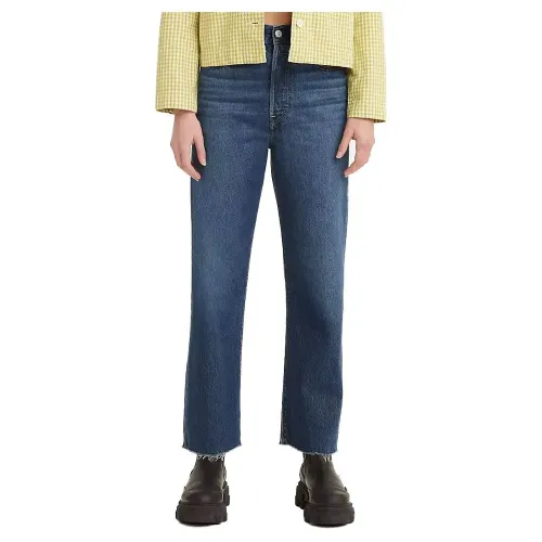 리바이스 Ribcage Straight Ankle 청바지 138046949