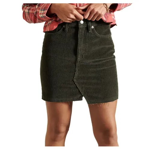 슈퍼드라이 데님 짧은 스커트 138185853