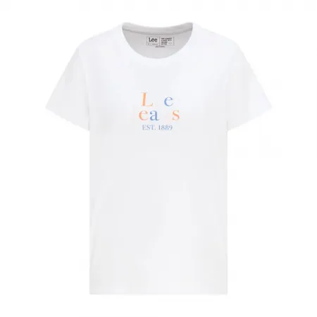 LEE Seasonal 로고 반팔 티셔츠 138204638