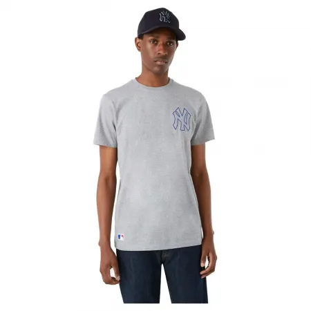 뉴에라 Chain Stitch MLB New York Yankees 반팔 티셔츠 138207415