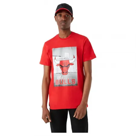 뉴에라 NBA Photographic Chicago Bulls 반팔 티셔츠 138207519