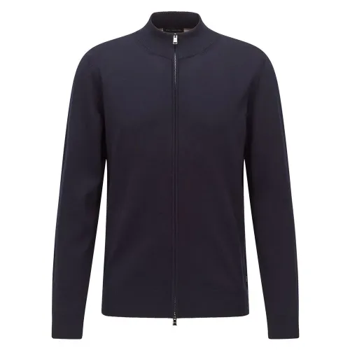 보스 Balonso 풀지퍼 스웨터 138535059