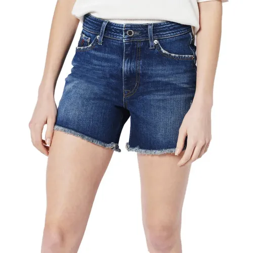 슈퍼드라이 빈티지 Mid Rise Slim 반바지 138566631