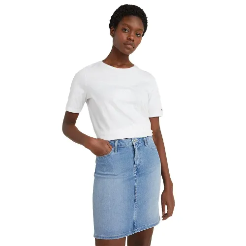 타미힐피거 Regular Metallic 반팔 티셔츠 138641180