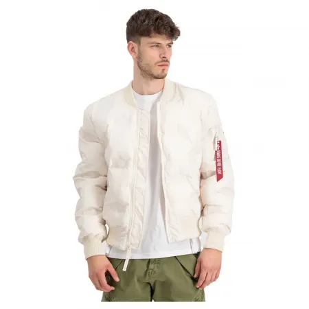 알파 인더스트리 MA-1 Emb Logo Puffer 봄버 자켓 138947390
