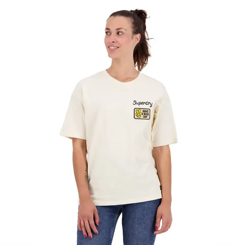 슈퍼드라이 빈티지 Nostalgic Patch 티셔츠 139030271