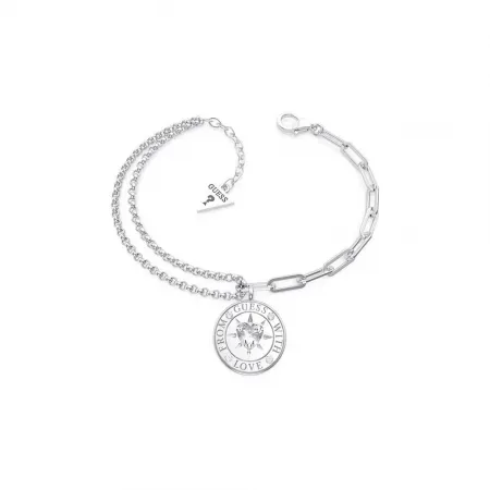 게스 Double Chain 17 mm Coin 팔찌 139160779