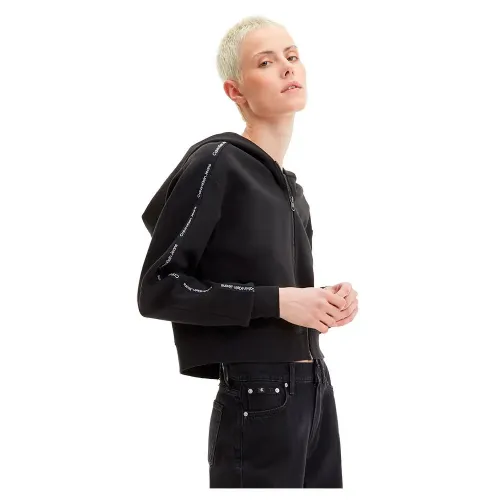 캘빈클라인 Logo Piping 풀지퍼 스웨터 139307639