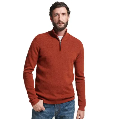 슈퍼드라이 스튜디오s Merino Henley 스웨터 139358217