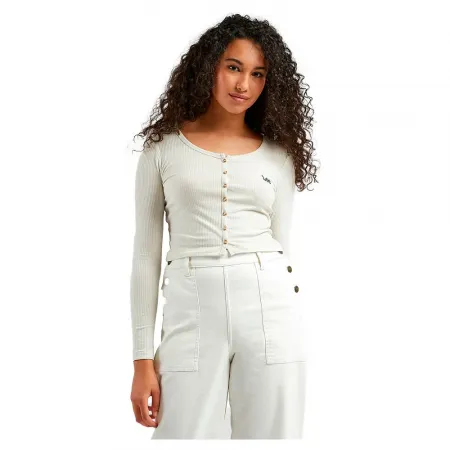 LEE Cropped Rib 카디건 139421596