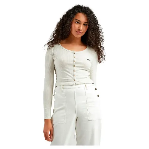 LEE Cropped Rib 카디건 139421596