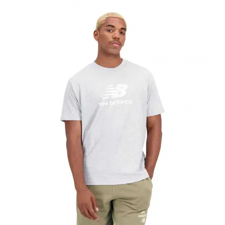 뉴발란스 에센셜 Stacked Logo Cotton 반팔 티셔츠 139471715