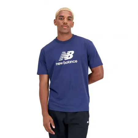 뉴발란스 에센셜 Stacked Logo Cotton 반팔 티셔츠 139471721